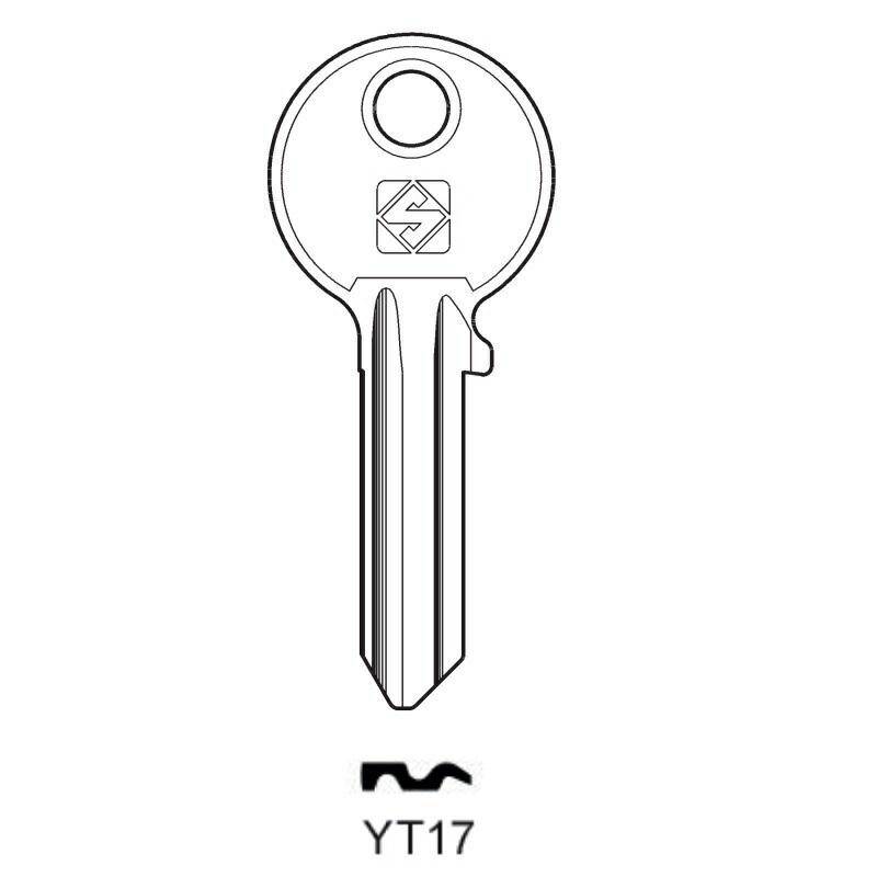 Klucz Mieszkaniowy YT17 - Silca