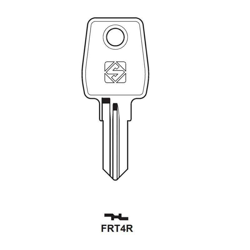 Klucz Mieszkaniowy FRT4R - Silca