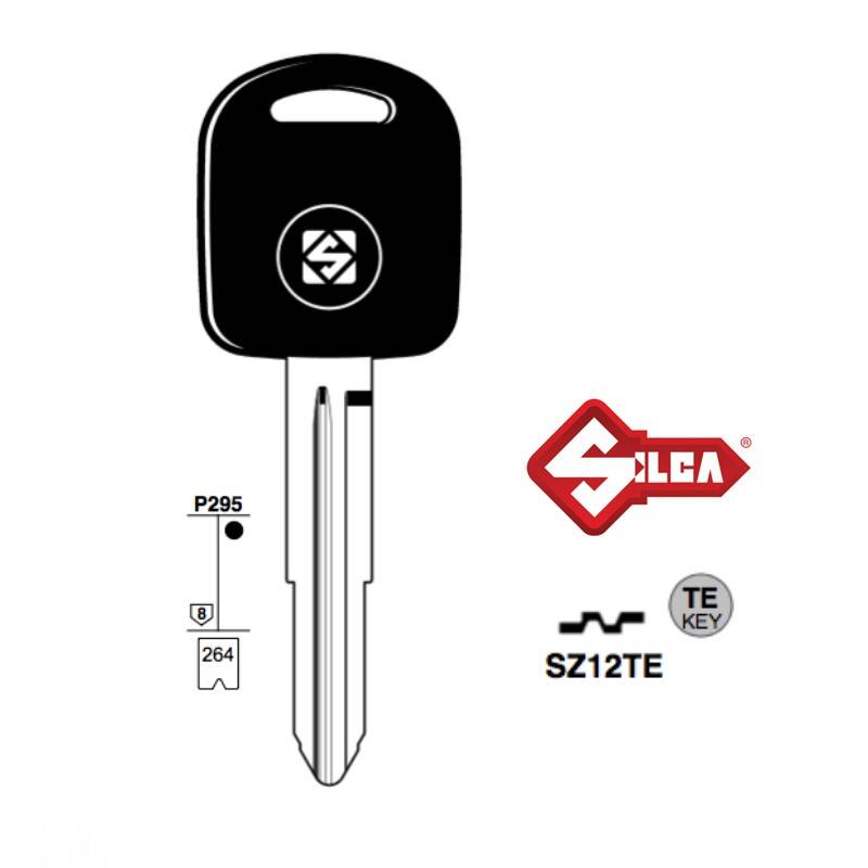 Klucz SILCA pod trans. pusty SZ12TE