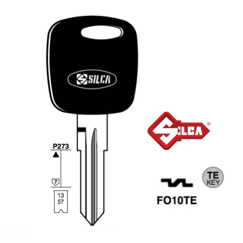 Klucz SILCA pod trans. pusty FO10TE