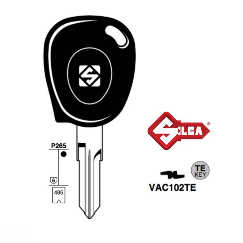 Klucz SILCA pod trans. pusty VAC102TE