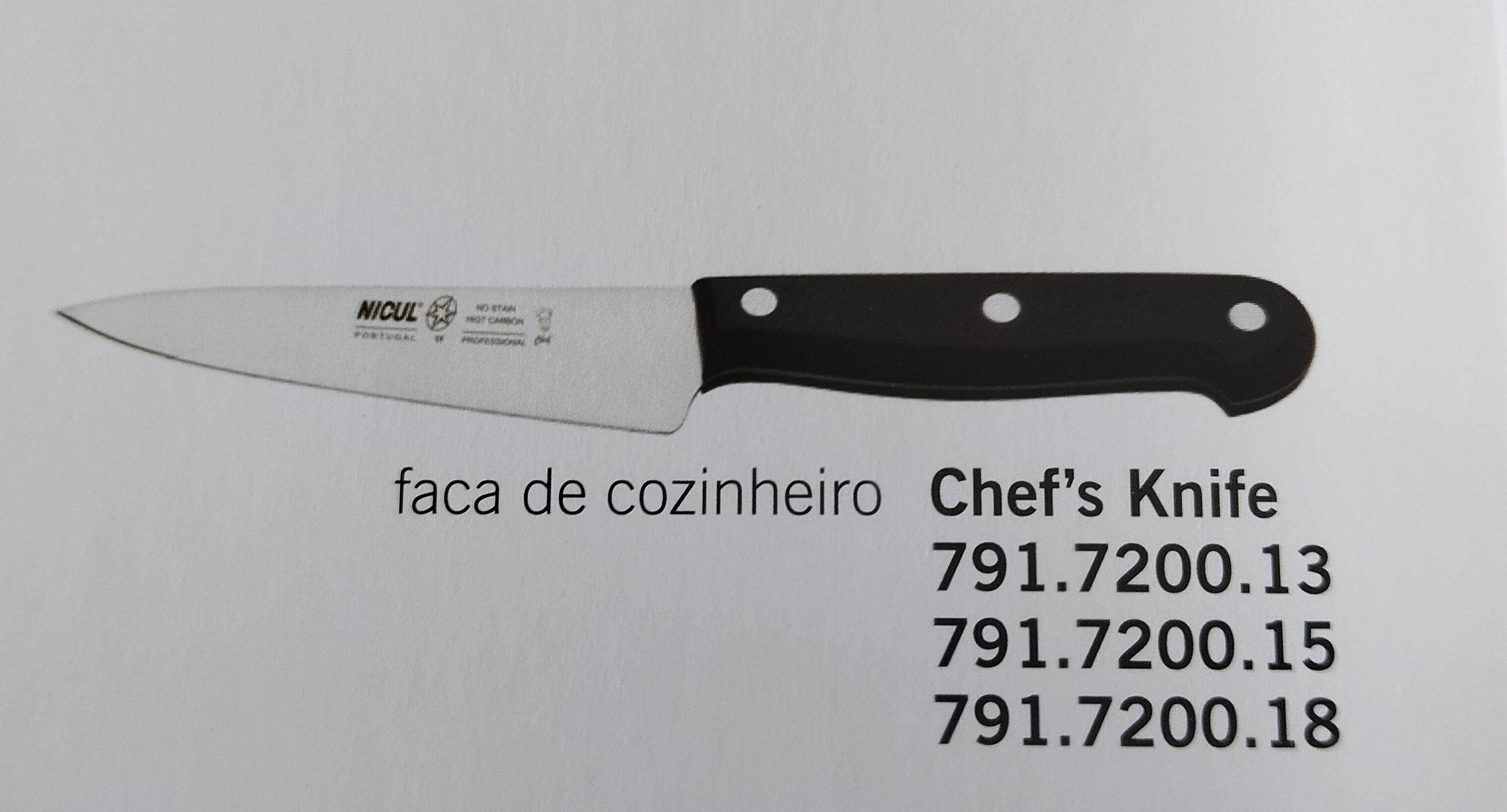 nóż NICUL 7910.7200.1525