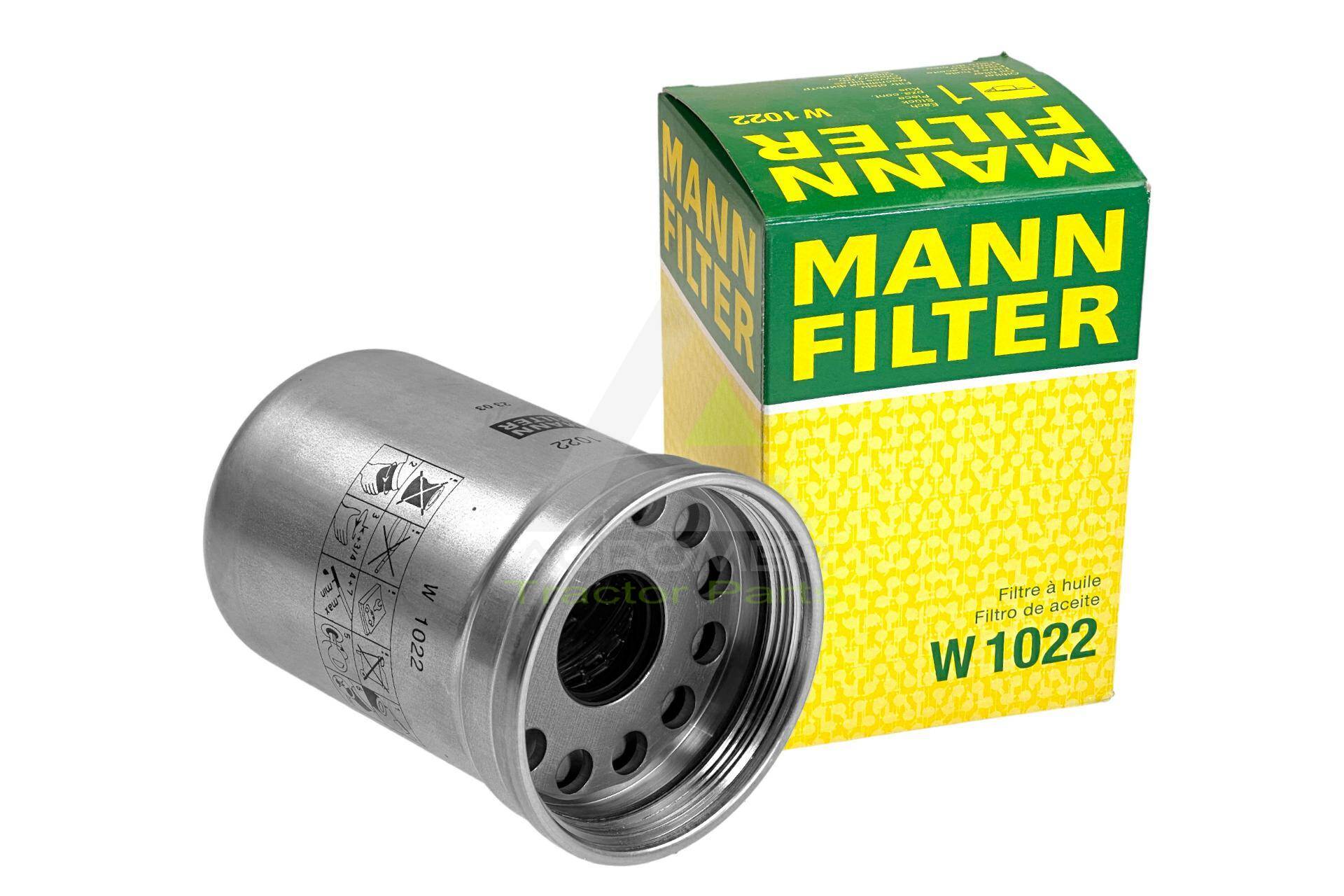 RE504836 Filtr oleju silnika MANN W1022