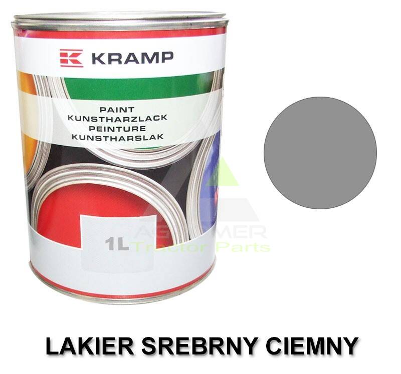 LAKIER / FARBA SREBRNY CIEMNY 1L