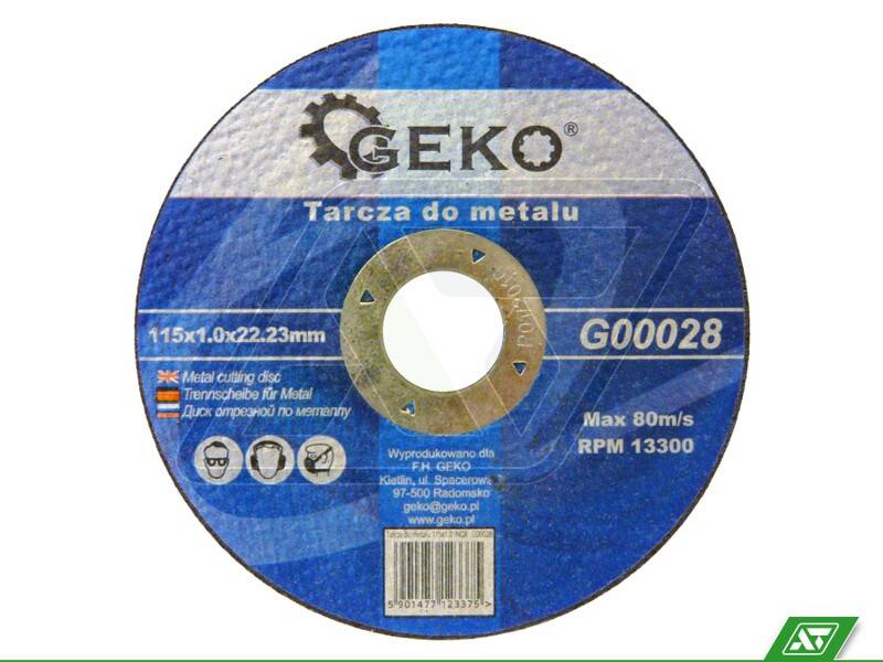 Tarcza do metalu Geko 115x1.0x22 G00028