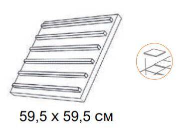 Acoustic panels - Microbaffle BQ series - size 59,5 x 59,5 cm