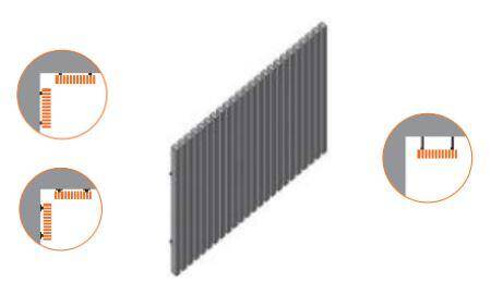 Acoustic panels - Rail series