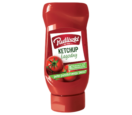PUDLISZKI ketchup łagodny 480g*8