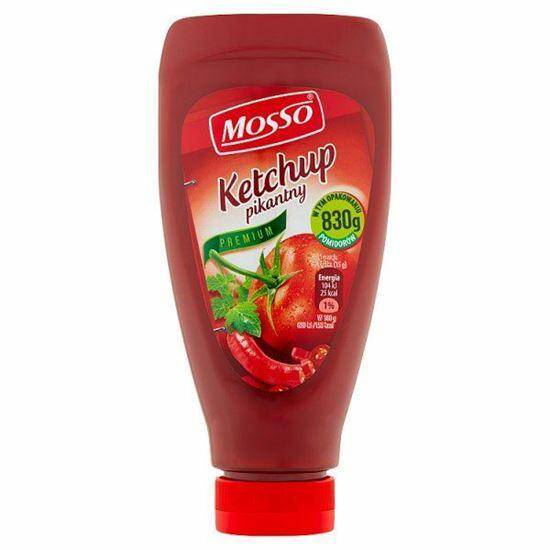 MOSSO ketchup 350g Pikantny*6