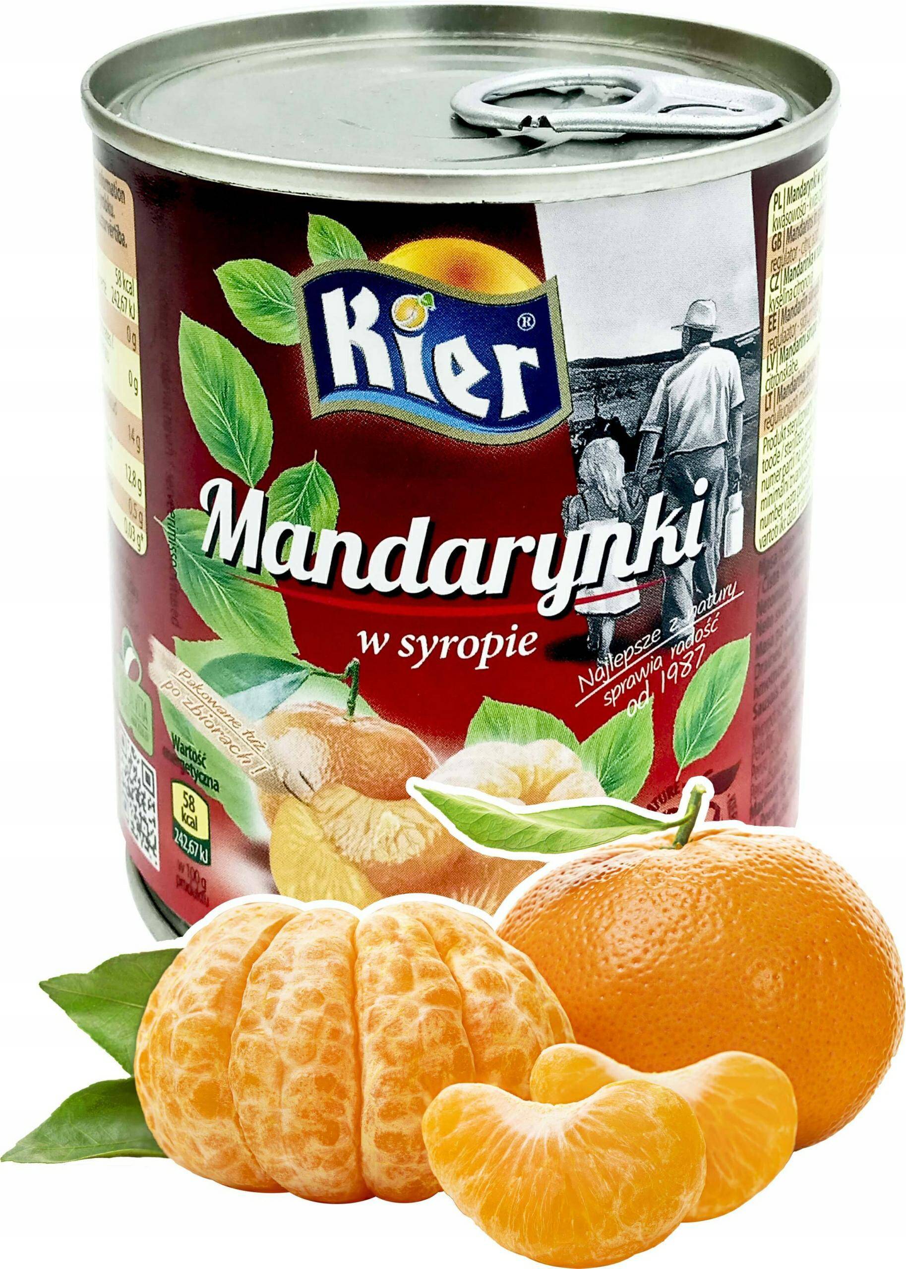 KIER Mandarynka 312g*24.