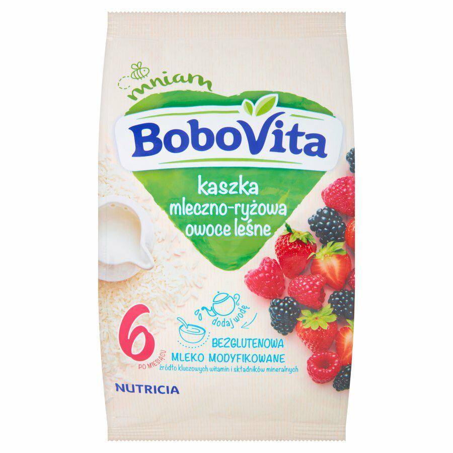 Bobo Vita kaszka mleczno-ryżowa leśne.