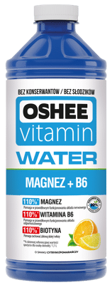 OSHEE 1,1l WATER magnez+ B6*6