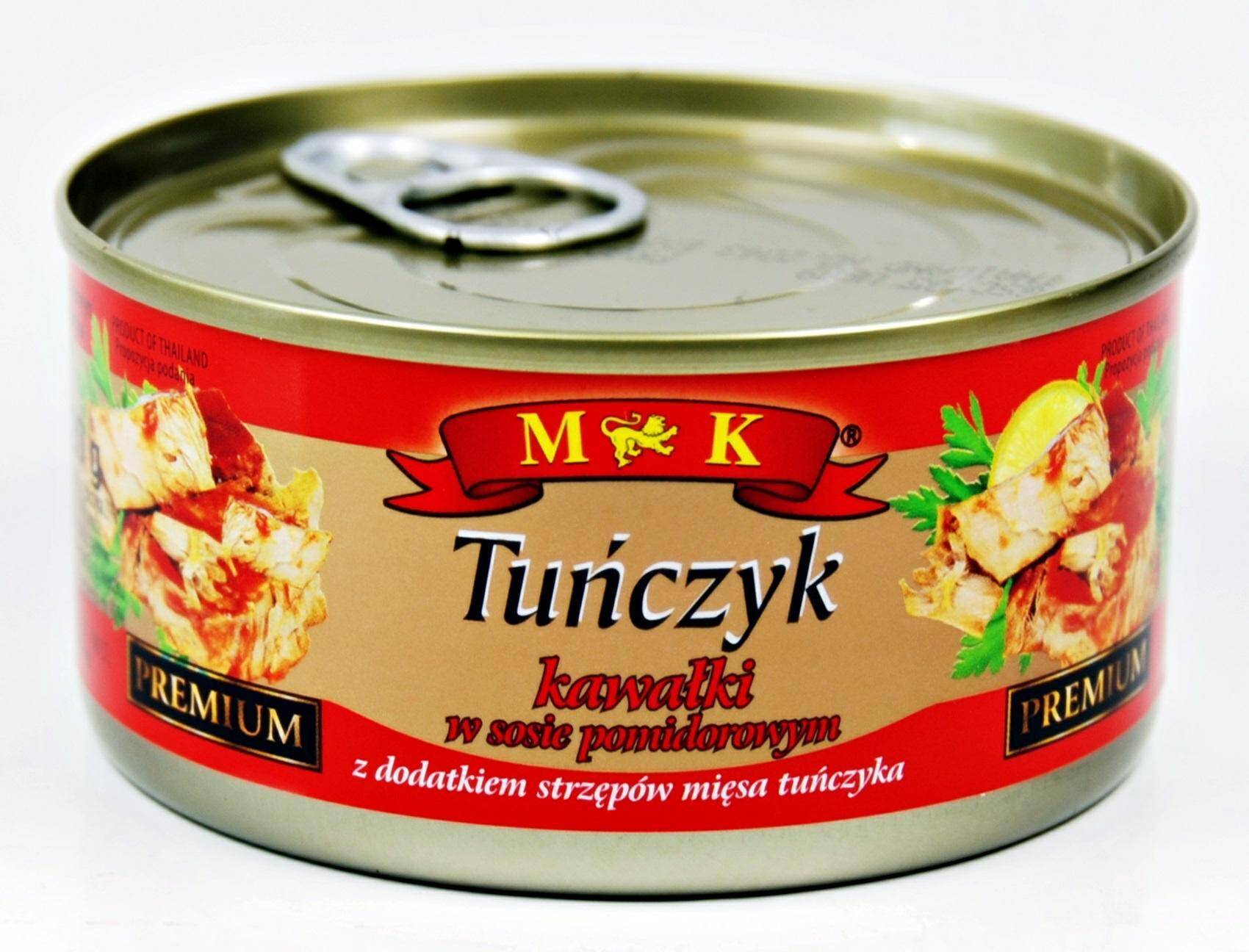 MK Tuńczyk w sosie pomidor.170g*48.