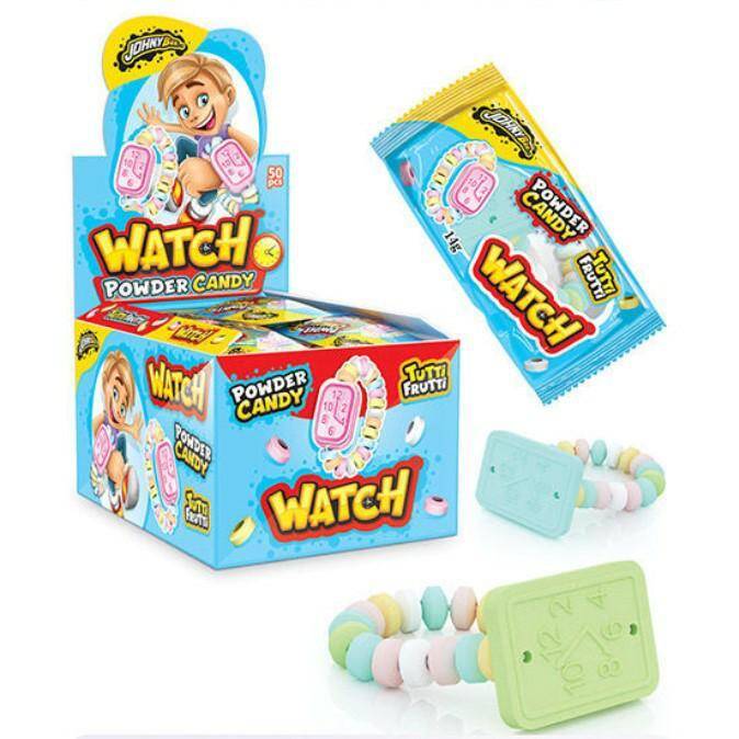 JOHNY BEE WATCH powder candy zegarek 14g x50szt