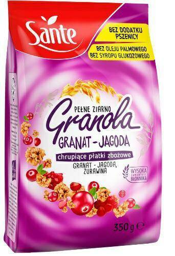 SANTE granola Z GRANATEM 350g [14]
