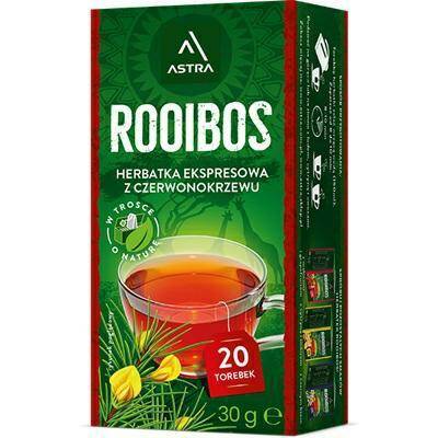 ASTRAK herbata z czerwonokrzewu ROOIBOS 20 torebek