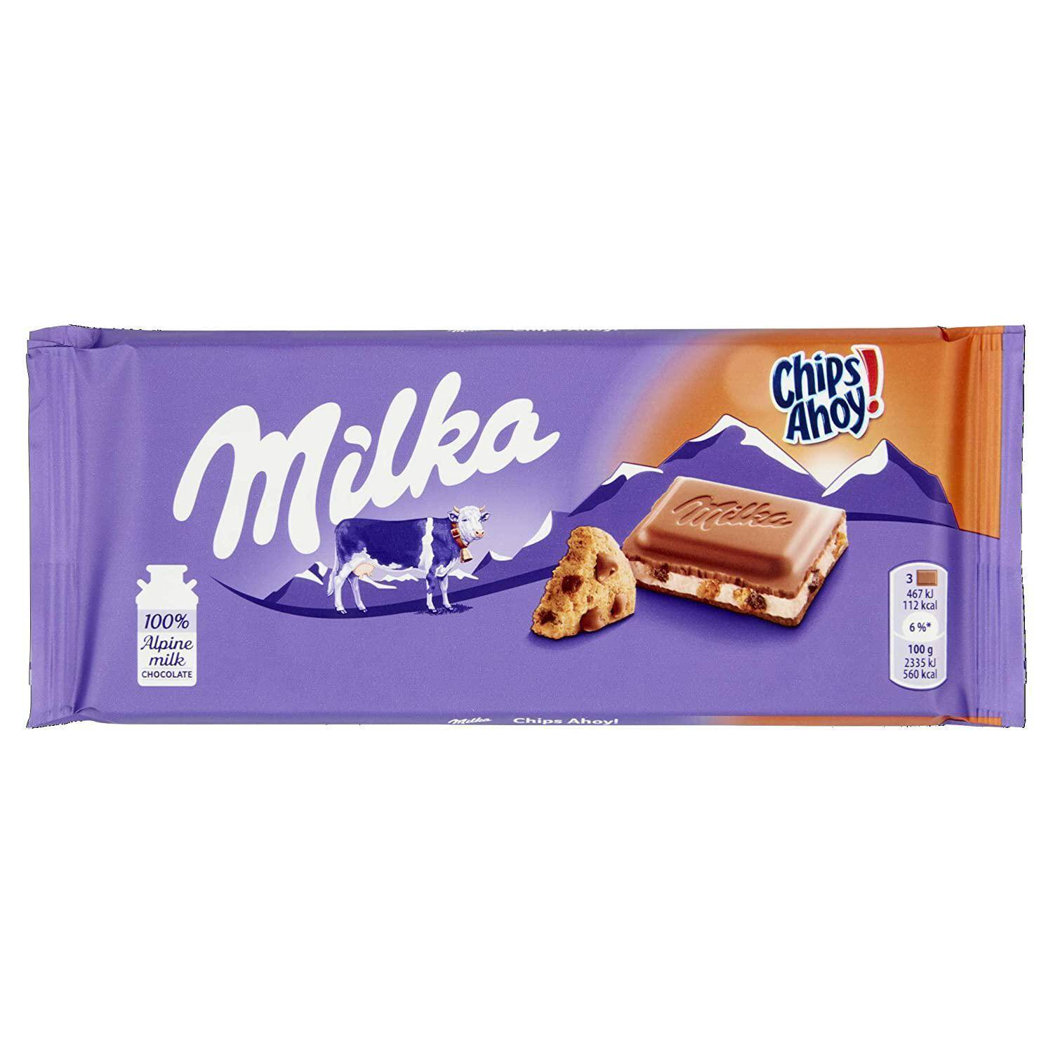Milka czekolada Chips Ahoy 100g *22