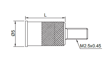 ACCUD końcówka stalowa 8 mm płaska 270-005-01
