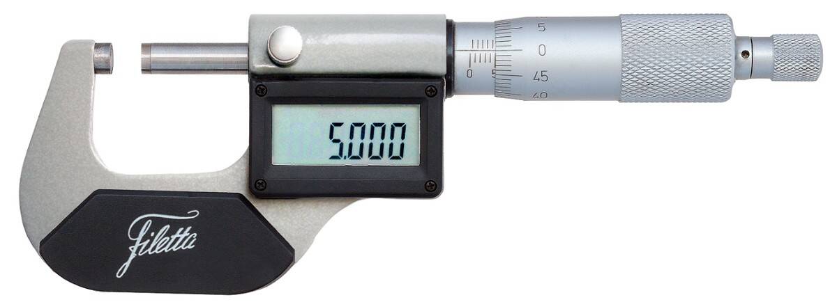 SCHUT zestaw mikrometrów elektronicznych 0-150/0,001 mm IP54 910.055