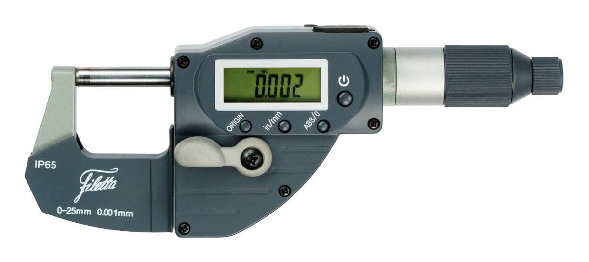 SCHUT mikrometr elektroniczny 0-25/0,001 mm IP65 z szybką regulacją 909.994