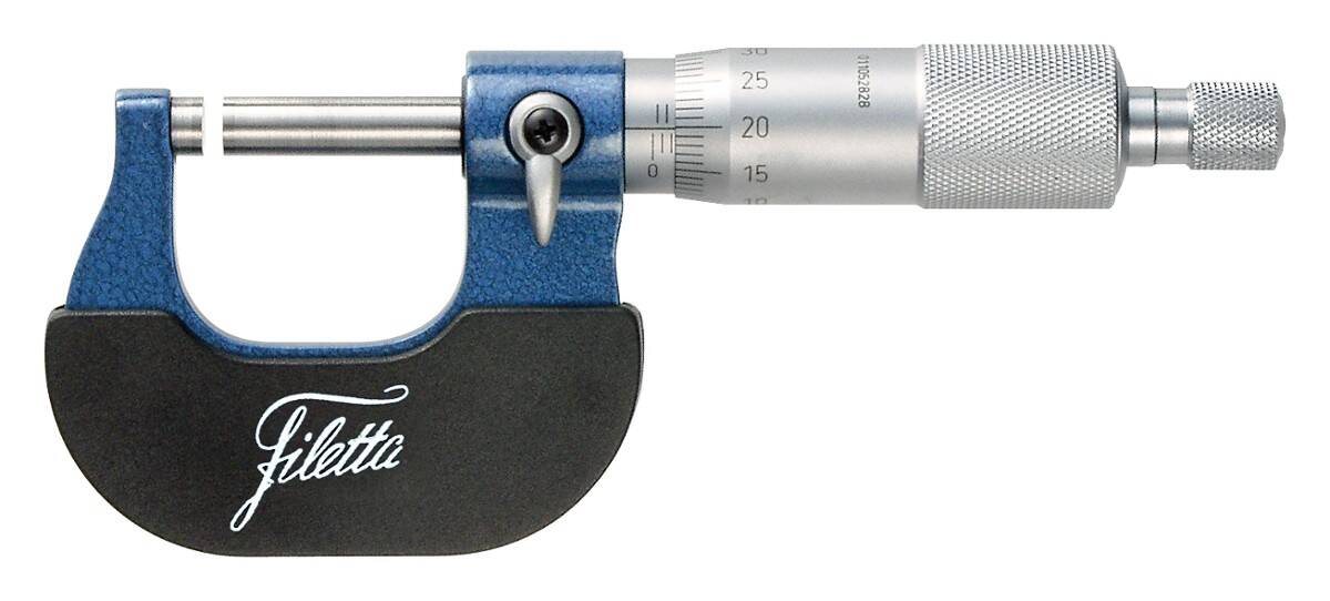 SCHUT mikrometr analogowy 25-50/0,01mm dla prawo i leworęcznych 907.168