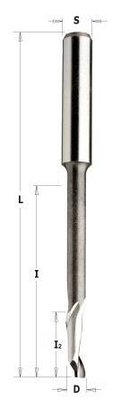 CMT Frezy do aluminium HSS-CO 5mm, wersja długa 189.050.51