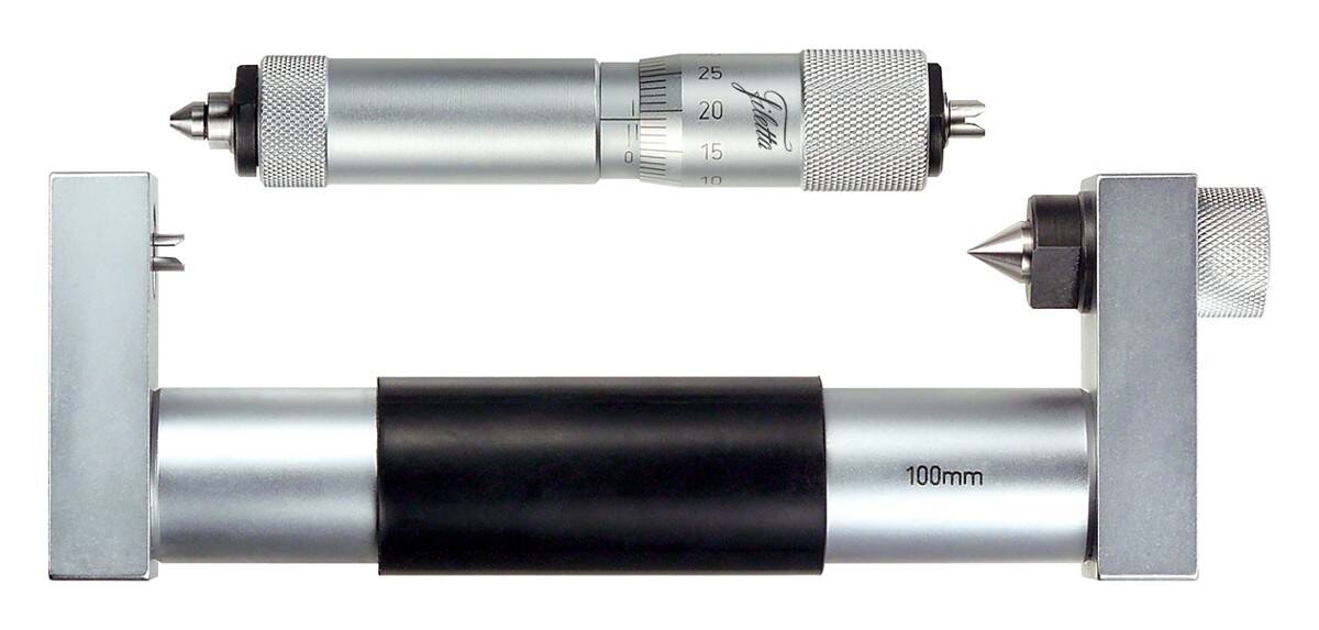 SCHUT mikrometr 225-250/0,01 mm do gwintów wewnętrznych z ustawiakiem 906.930
