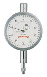 PEACOCK czujnik zegarowy 0-3/0,01mm DIN878 855.536