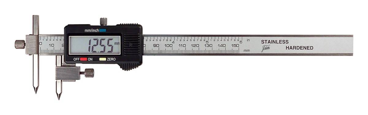 SCHUT suwmiarka elektroniczna 5-150/0,01 mm centrująca ze szczęką przestawną 906.395