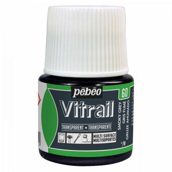 Farba witrażowa Pebeo Vitrail - 60 Smoky