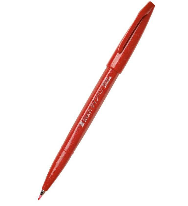 Pisak pędzelkowy Brush Sign Pen czerwony