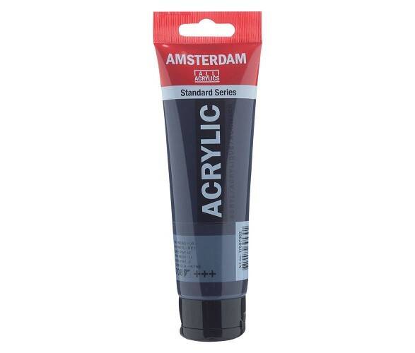 Amsterdam Acrylic 708 Paynes Grey 120ml