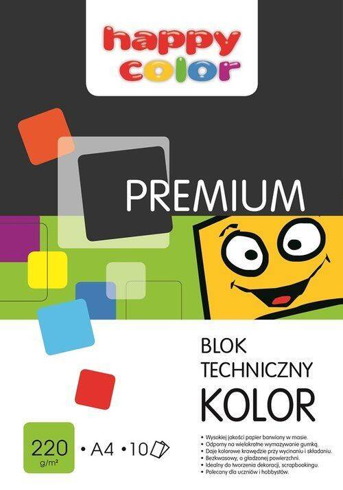 Blok techniczny kolor A3 10k Happy Color