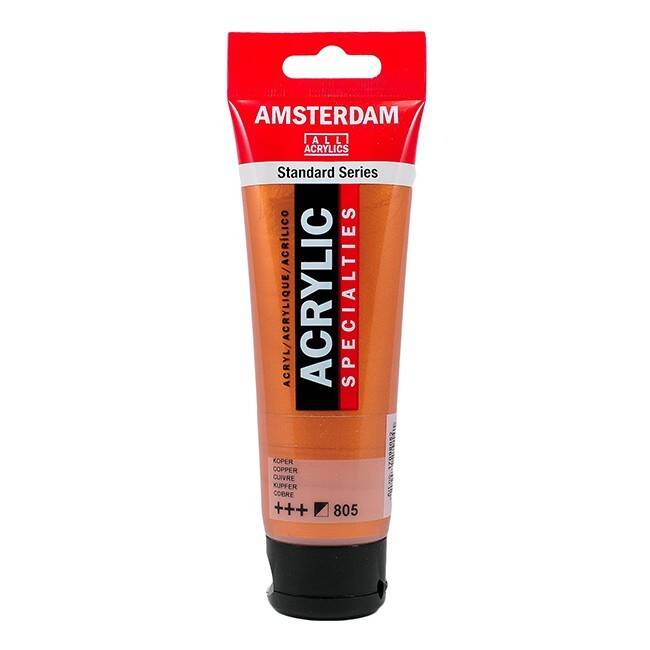 Amsterdam Acrylic 805 Copper 120ml Farba