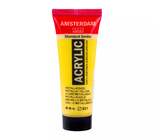 Farba 20ml Amsterdam 831 Metallic Yellow