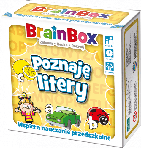 Gra BrainBox-Poznaję litery Rebel