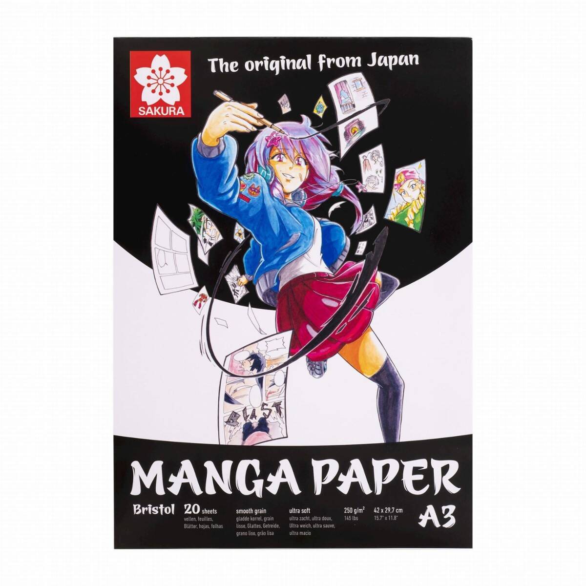 Blok Manga Paper A3 20k 250g Sakura