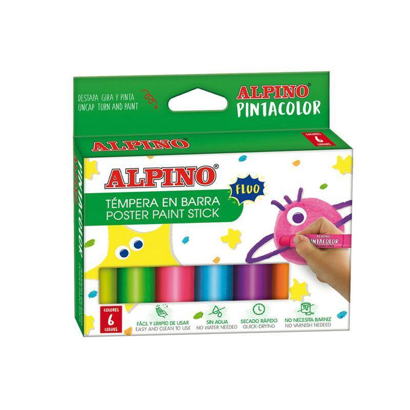 Farby w sztyfcie ALPINO PINTACOLOR fluo