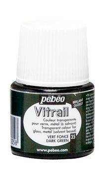 Farba witrażowa Pebeo Vitrail - 35 Dark