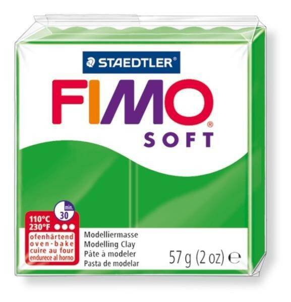 Modelina FIMO Soft 57g, 53 zielony