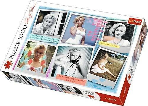 Puzzle 1000el. fotografie Marilyn Monroe