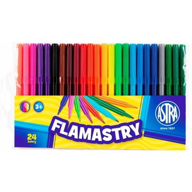 Flamastry 24 kolory Astra
