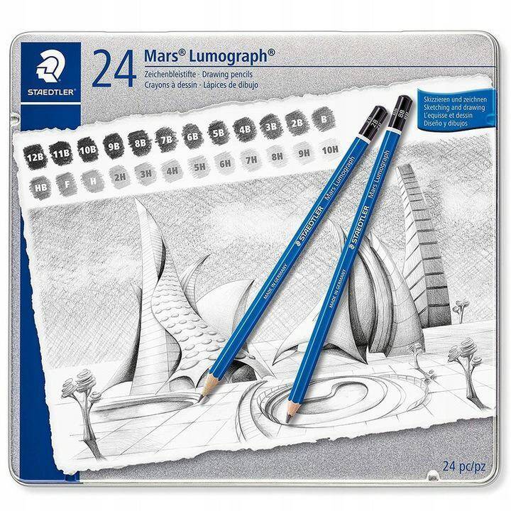 Ołówki Mars Lumogragh zestaw 24szt