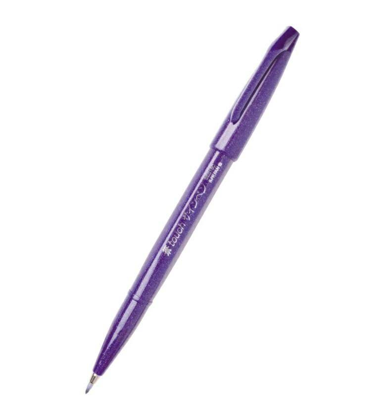 Pisak pędzelkowy Brush Sign Pen fiolet