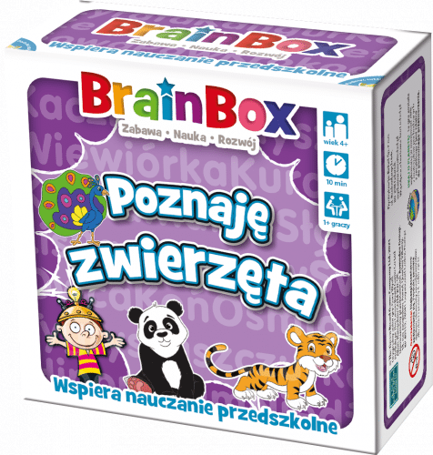 Gra BrainBox-Poznaję zwierzęta  Rebel