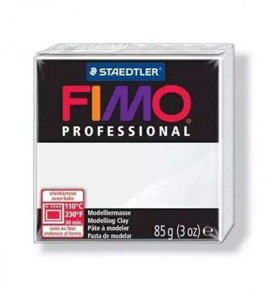 Modelina FIMO Proffesional 85g, 0 biały