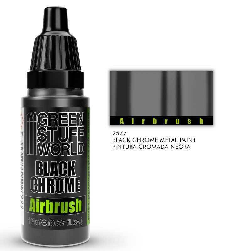 Green Stuff World: Farba Black Chrome do