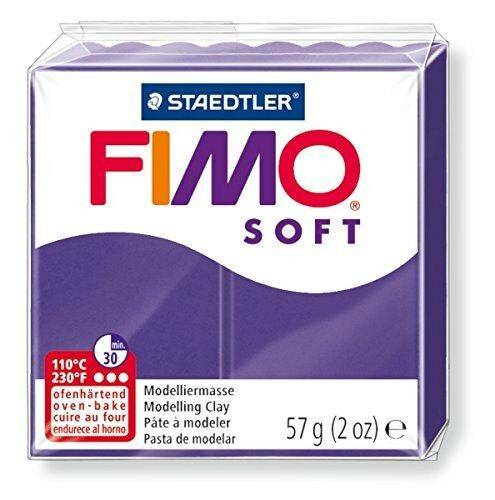 Modelina FIMO Soft 57g, 63 fiołkowy