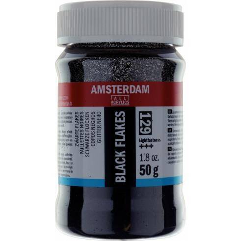 Brokat Pył Czarny 50g Amsterdam 129
