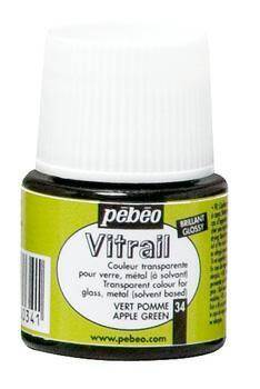 Farba witrażowa Pebeo Vitrail - 34 Vert